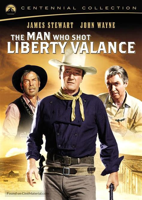 The Man Who Shot Liberty Valance (1962) movie cover