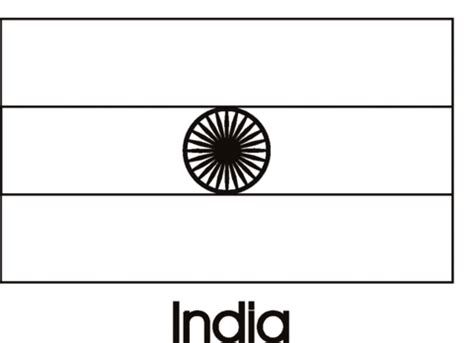 India Flag coloring page | Free Printable Coloring Pages