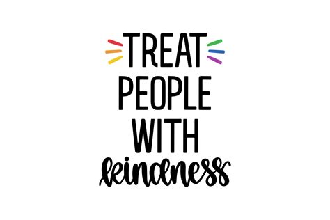 Treat People with Kindness Graphic by CraftBundles · Creative Fabrica