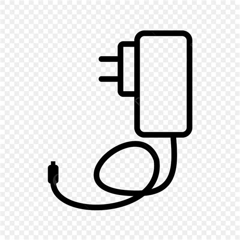 Mobile Phone Charger Vector Hd Images, Vector Mobile Charger Icon, Mobile Icons, Charger, Charge ...