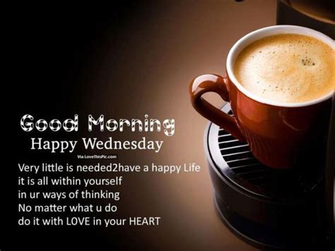 Good Morning Wednesday Coffee