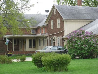 Iowa Farmhouse: Iowa Farmhouses in Amana Iowa.. German Heritage