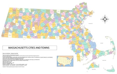 Mass County Map With Towns Adrian Kristine | The Best Porn Website