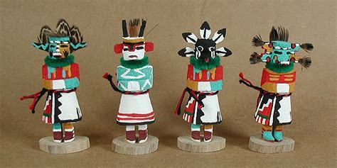 Native American Loretta Multine Navajo Hopi hand made miniature kachina ...