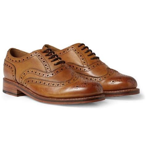 Fine brown leather brogues are a perennially stylish essential. Designed to wear in for the ...