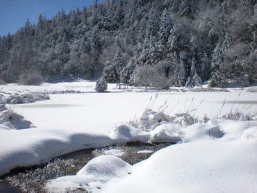 Winter at Mount Palomar State Park and school camp, NE San Diego County, CA Snow In La, Palomar ...