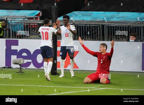 Euro 2020 england final saka hi-res stock photography and images - Alamy