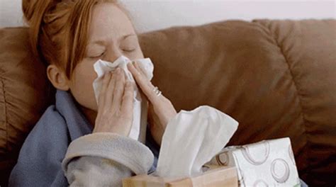 Sick Girl Sneezing GIF | GIFDB.com