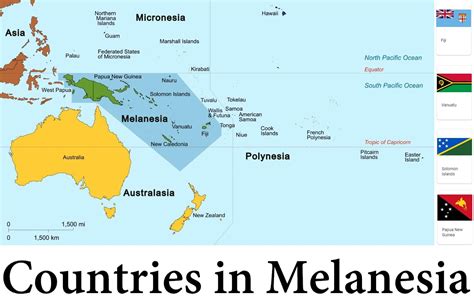 List of Countries in Melanesia – Countryaah.com