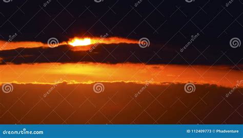 Beautiful Sunset with Colorful Clouds Stock Image - Image of cloudy, evening: 112409773