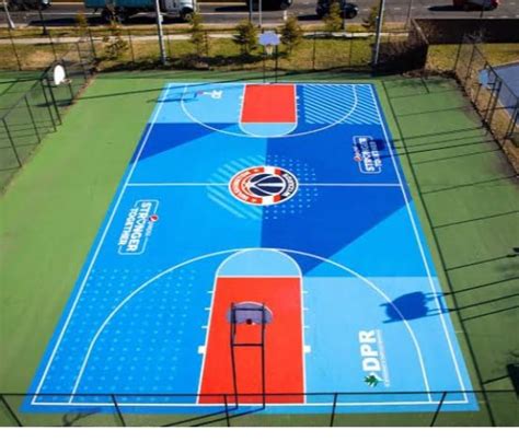 Basketball Court Construction at Rs 160 / Sqft in Delhi | Ashok Kumar ...