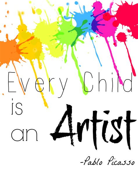 Every-Child-is-An-Artist-Poster - Eclectic Momsense