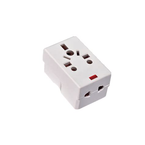 5AMP Multi Plug Adaptor with Light - 3 Way and Adapter