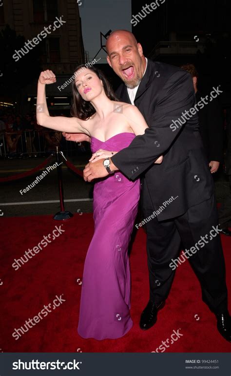 05apr2000 Wrestler Bill Goldberg Actress Rose Stock Photo 99424451 | Shutterstock