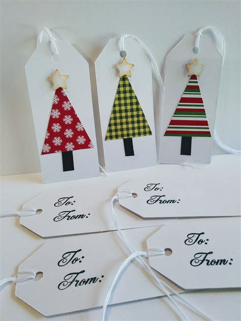 Christmas Tree Tags Christmas Tags Holiday Tags Gift Tags | Etsy