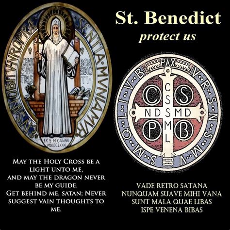 St. Benedict Medal St Benedict Prayer, Saint Benedict, Catholic Beliefs, Catholic Saints ...