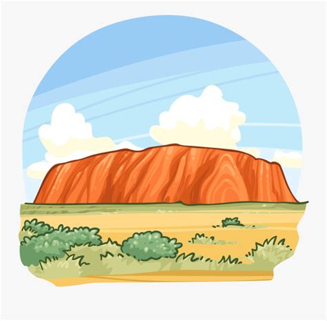 Item Detail - Uluru Cartoon , Free Transparent Clipart - ClipartKey Background Clipart, Clipart ...