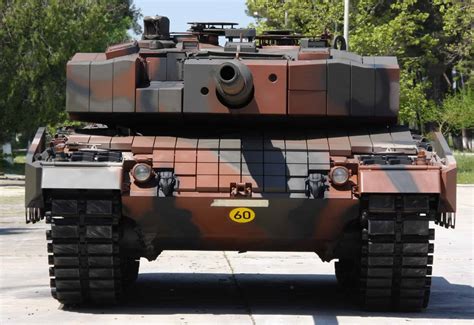 Greece unveils Leopard 2A4 tank upgrade package - Militarnyi