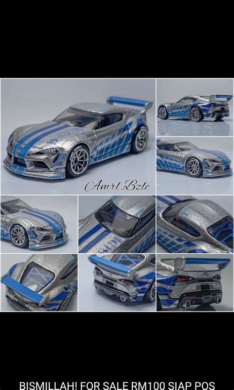 HOTWHEELS CUSTOM SUPRA MK5 F&F, Hobbies & Toys, Toys & Games on Carousell