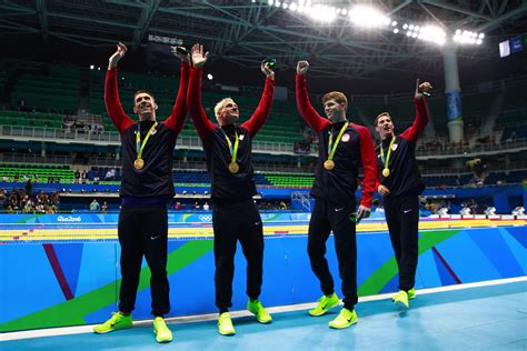 Swimming - Men's 4 x 200m Freestyle Relay