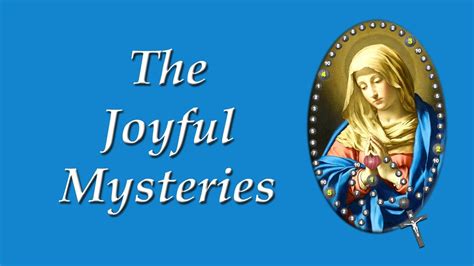 Joyful Mysteries Of The Rosary With Scripture - Property & Real Estate ...