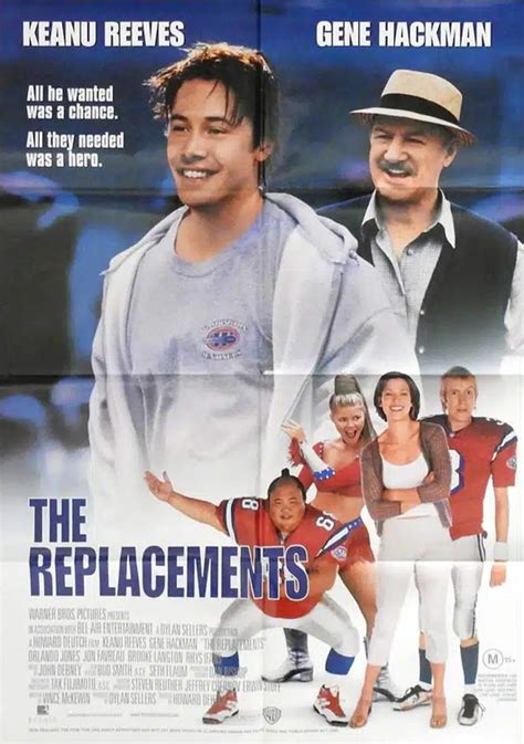 The Replacements Movie Poster (#2 of 3) - IMP Awards