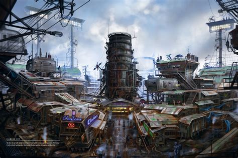 Image - Fo4-diamond-city-concept2.png | Fallout Wiki | FANDOM powered ...