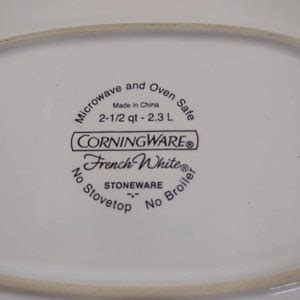 Corning Ware French White 2.5 Qt. Casserole Dish With Lid - Etsy