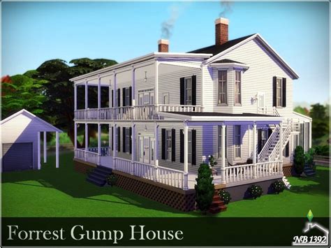 The Sims Resource - Forrest Gump House (No CC!)