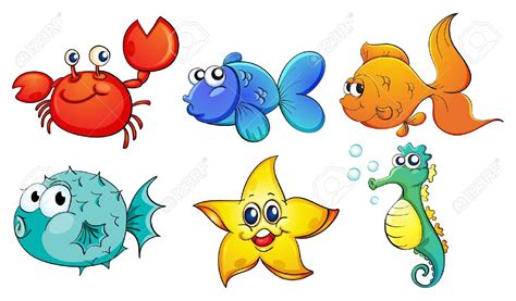 Ocean Animals Clipart | Free download on ClipArtMag