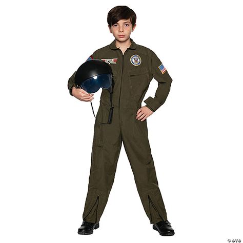 Kids' Navy Top Gun Pilot Costume | Halloween Express