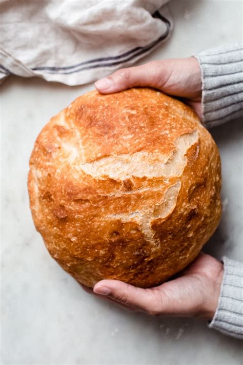 Easy No Knead Bread Recipe (Made in a Dutch Oven) | Little Spice Jar