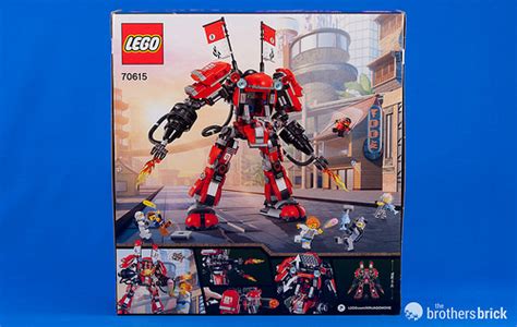 LEGO Ninjago Movie 70615 Fire Mech [Review] - The Brothers Brick | The ...