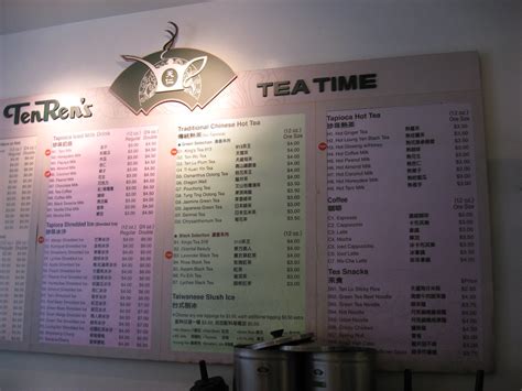 Ten Ren's Tea Time: Menu | Ten Ren's Tea Time | yummyinthetummyblog ...