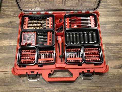 Milwaukee Packout Bit Storage and Organization | Milwaukee tool box ...