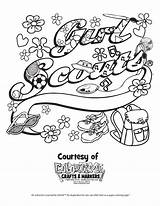 Girl Scout Brownie Printables sketch template