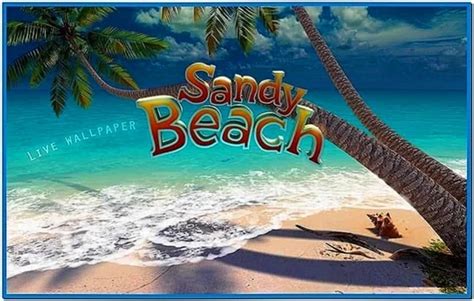 3planesoft Sandy Beach 3D Screensaver - Download-Screensavers.biz