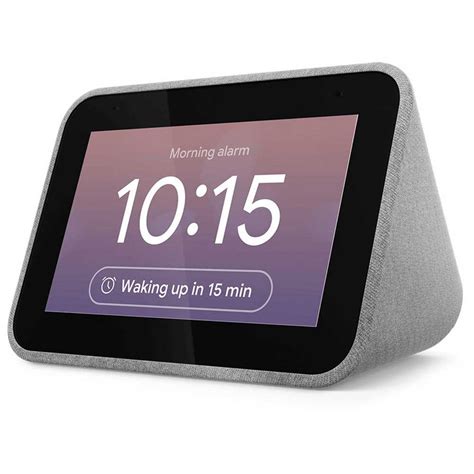 Lenovo Smart Clock Grey | Techinn