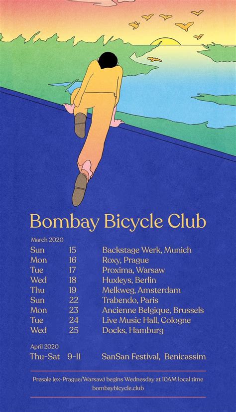 Bombay Bicycle Club Tour 2020 - Bicycle Post