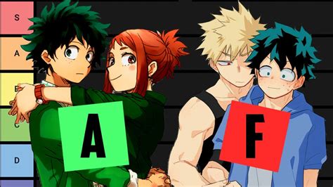 I Ranked Every Ship In My Hero Academia - YouTube