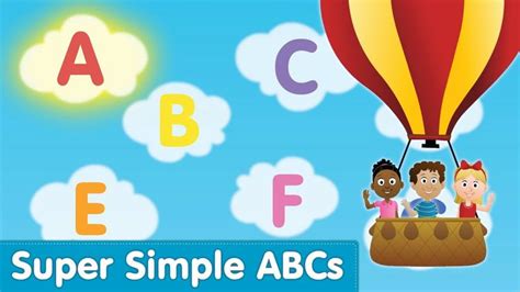 The Super Simple Alphabet Song (Uppercase) | Super Simple ABCs ...