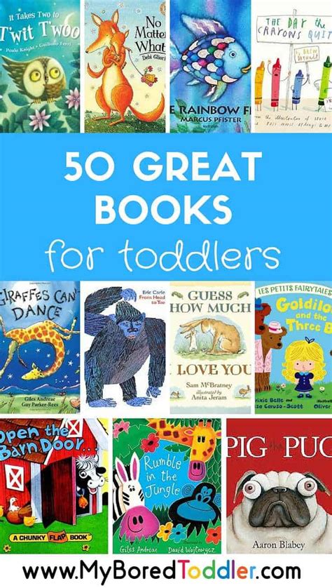 50 Great Books for Toddlers - My Bored Toddler