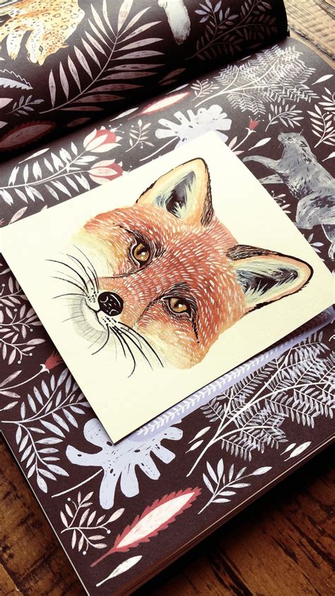 Fox Watercolor | Картинки