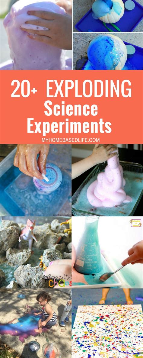 Safe and Easy Exploding Science Experiments for Kids | | Science ...