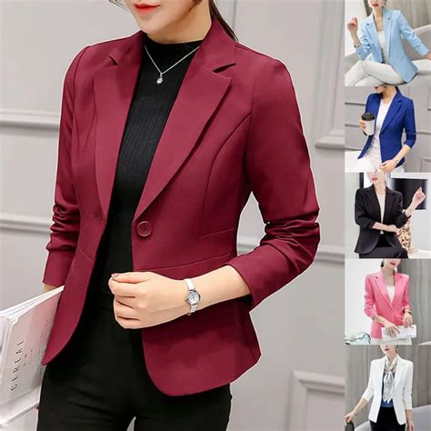 Jas wanita pink muda / Blazer wanita pink / Blazer wanita korea / Blazer wanita kantor / Jas ...