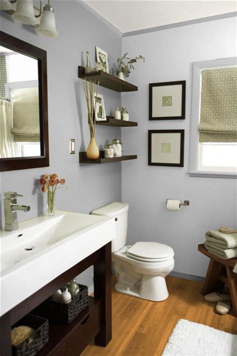 Love the grey and brown. | Bathroom | Bathroom makeovers on a budget, Home remodeling, Home