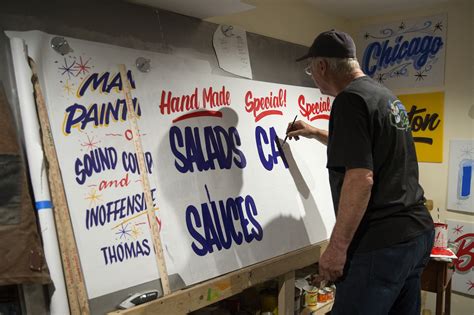 Through nostalgia or necessity, hand-painted signs have persisted in ...