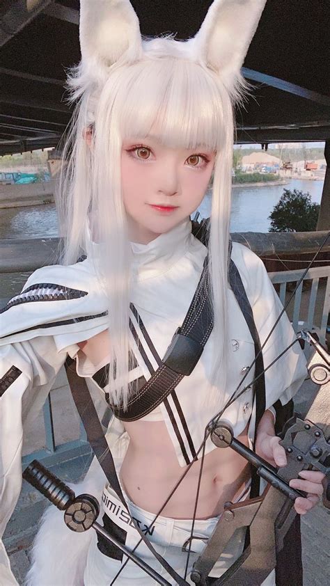 小柔SeeU on Twitter: "#Arknights #明日方舟 #Platinum #cosplay ———🤍🤍🤍🤍🤍——— 撮影開始ですฅ⁽͑ ˚̀ ˙̭ ˚́ ⁾̉ฅ ...