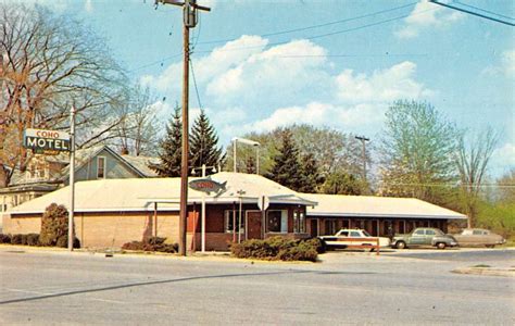 Standish Michigan Coho Motel Street View Vintage Postcard K59497 - Mary L. Martin Ltd. Postcards