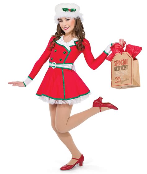 Tween Red Holiday Dress Dance Costume | A Wish Come True